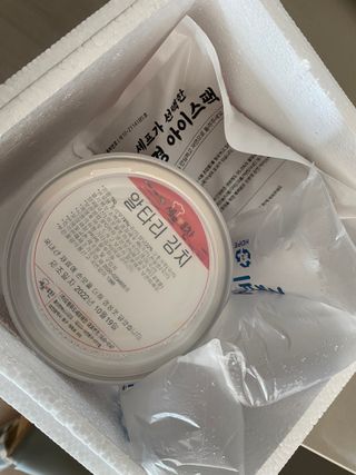 셰프애찬 알타리김치 총각김치 1kg — 5점을 준 리뷰어가 2022년 10월 올린 사용 사진