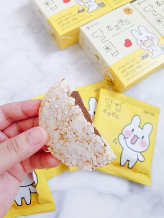 네이처오다 달칩 초코샌드 — 5점을 준 리뷰어가 2021년 2월 올린 사용 사진