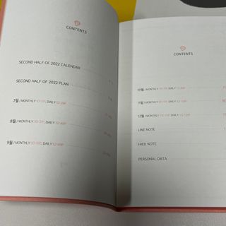 리훈 2022년 이야기다이어리 그란데 하반기(7-12월, 6개월) — 5점을 준 리뷰어가 2022년 6월 올린 사용 사진