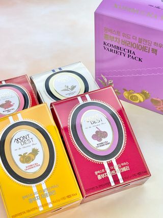 몽베스트 위드더 블랜딩 하우스 콤부차 _ 버라이어티팩 — 4.5점을 준 리뷰어가 2023년 6월 올린 사용 사진