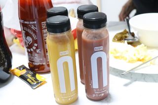 BLENDY'S 핑크 스무디+블론디 스무디 — 4.5점을 준 리뷰어가 2021년 9월 올린 사용 사진