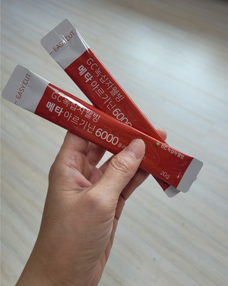 메타아르기닌 GC녹십자웰빙 메타 아르기닌 6000 플러스 오르니틴 — 5점을 준 리뷰어가 2022년 11월 올린 사용 사진
