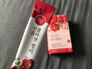 함초록 Rg+ 석류콜라겐젤리 — 4.5점을 준 리뷰어가 2021년 3월 올린 사용 사진
