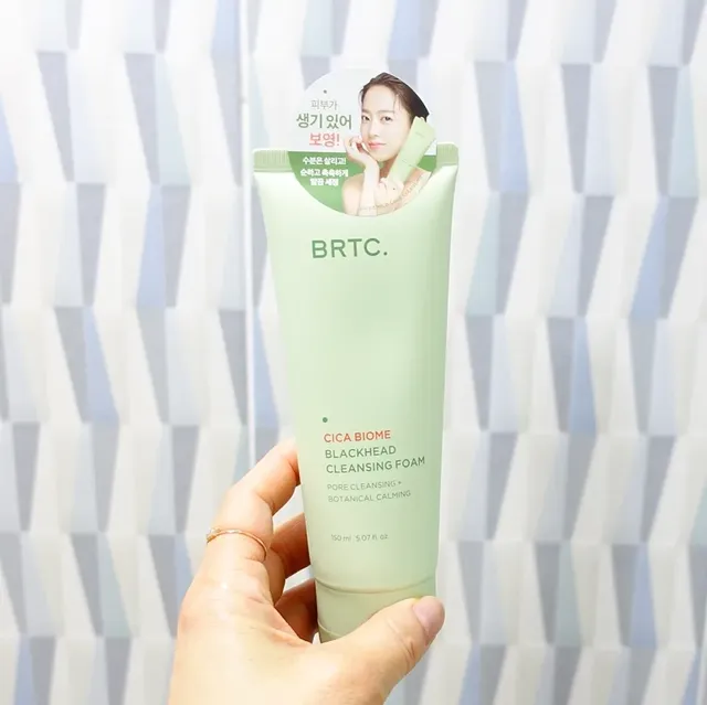 BRTC 시카 바이옴 블랙헤드 클렌징 폼 150ml 리뷰 사진