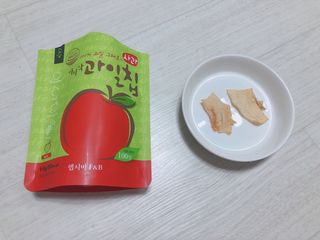 아비삭과일칩 5종 /딸기,사과,배,귤,무화과 5종 — 4.5점을 준 리뷰어가 2021년 3월 올린 사용 사진