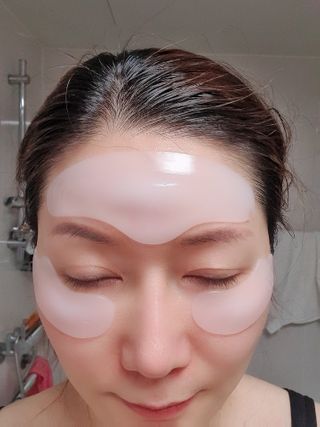 아이디플라코스메틱 아이디 페이스핏 플러스 패치 v2 — 5점을 준 리뷰어가 2020년 12월 올린 사용 사진