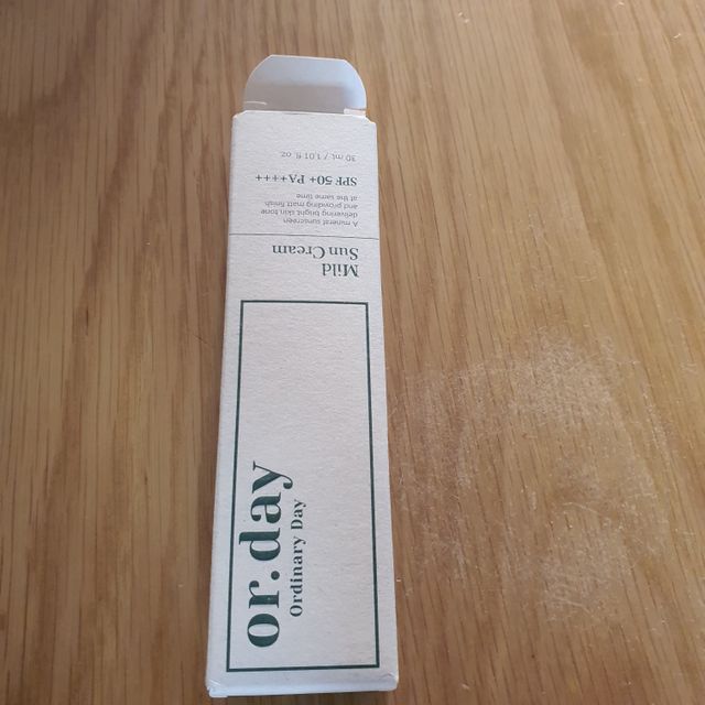올데이 마일드 선크림 리뷰 사진