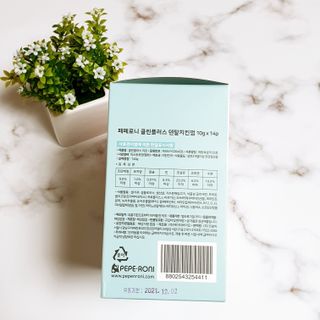 페페로니 클린플러스 덴탈치킨껌 10g x 14p — 3점을 준 리뷰어가 2021년 7월 올린 사용 사진