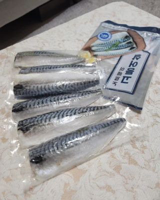 ㈜금호통상 노르웨이 고등어 900g (6~10편) — 5점을 준 리뷰어가 2023년 11월 올린 사용 사진