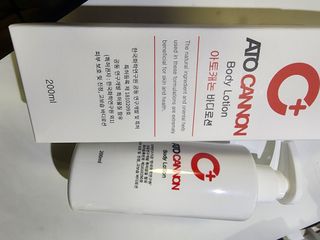 아토캐논(ATO CANNON) 아토캐논 고보습 바디로션 200ml — 5점을 준 리뷰어가 2023년 1월 올린 사용 사진