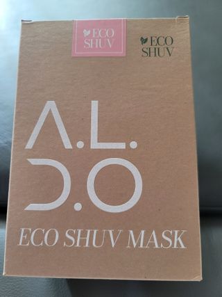 알도(A.L.D.O) 알도 에코슈브 주니어 마스크(중형) — 5점을 준 리뷰어가 2022년 9월 올린 사용 사진