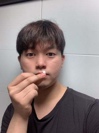 메디타민 원헌드레드 MSM 2000 — 4점을 준 리뷰어가 2021년 5월 올린 사용 사진