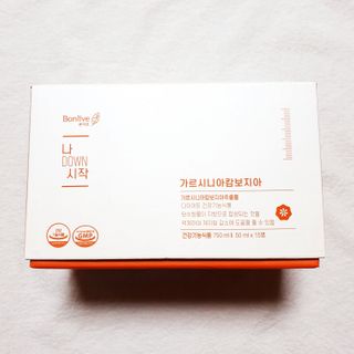 12월 15일 출시, 건강기능식품 브랜드 본리브 나 다운 시작 제품 3종 — 4점을 준 리뷰어가 2021년 2월 올린 사용 사진