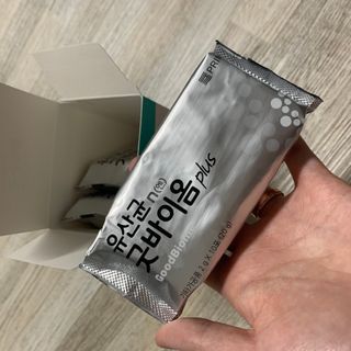 프리마인 유산균 국가지정연구소 선정, 살아있는 생유산균 200억 마리의 힘. 유산균n굿바이옴플러스 — 5점을 준 리뷰어가 2021년 9월 올린 사용 사진