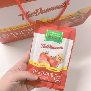 제이제이바이오 더단마토 프리미엄주스 100ml 30팩입 - 무설탕 스테비아 토마토즙 — 4점을 준 리뷰어가 2021년 12월 올린 사용 사진