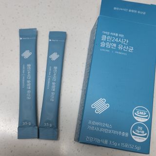 클린24시간 슬림앤유산균 1박스 (3.5g X 15포) — 5점을 준 리뷰어가 2022년 8월 올린 사용 사진