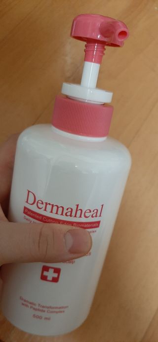 더마힐 헤어 컨디셔닝 샴푸 릴렉스 500ml — 5점을 준 리뷰어가 2021년 2월 올린 사용 사진