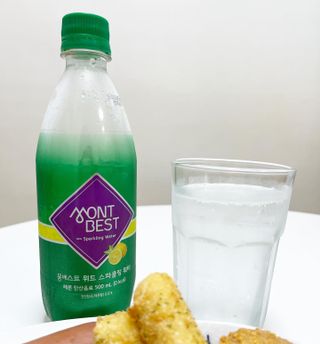 몽베스트 Montbest with Sparkling water Lemon OR Lime 20병(랜덤) — 5점을 준 리뷰어가 2023년 1월 올린 사용 사진