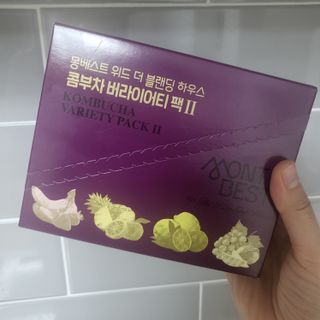 [몽베스트] 위드 더 블랜딩 하우스 콤부차 _ 버라이어티팩II — 5점을 준 리뷰어가 2024년 4월 올린 사용 사진