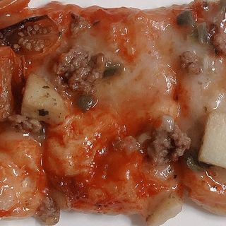 브라잇벨리 비건피자 [노밋피자알로하 & 노밋피자포테이토] 2가지맛 — 3.5점을 준 리뷰어가 2022년 7월 올린 사용 사진