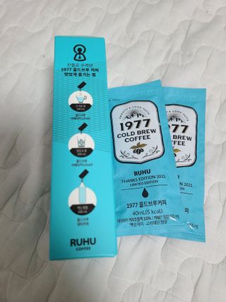 여우두마리 1977 콜드브루 스틱 더치커피 루후 커피팩토리 — 4.5점을 준 리뷰어가 2021년 2월 올린 사용 사진
