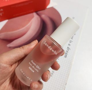 산다화 더블 이펙트 안티 링클 세럼 50ml — 5점을 준 리뷰어가 2023년 2월 올린 사용 사진