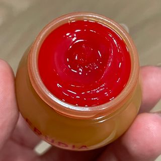 [후르디아] 올리브영 꿀과즙 립밤 2종 (블루베리/석류) — 4점을 준 리뷰어가 2022년 1월 올린 사용 사진