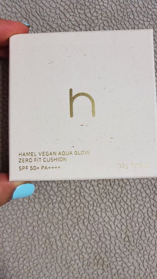 하멜 비건 아쿠아 글로우 제로핏 쿠션 — 5점을 준 리뷰어가 2022년 8월 올린 사용 사진