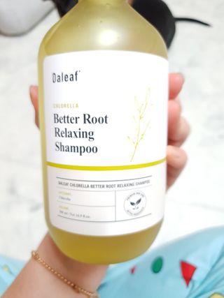 달리프 클로렐라 베러 루트 릴렉싱 샴푸 500ml — 5점을 준 리뷰어가 2021년 3월 올린 사용 사진