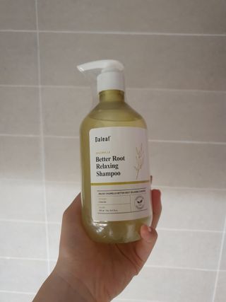달리프 클로렐라 베러 루트 릴렉싱 샴푸 500ml — 4점을 준 리뷰어가 2021년 5월 올린 사용 사진