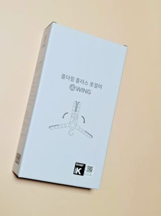 폴더윙 플러스 옷걸이 10p — 5점을 준 리뷰어가 2021년 10월 올린 사용 사진