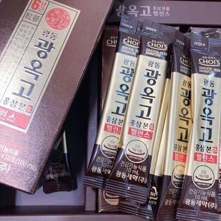 광동제약 [광동] 광옥고 홍삼 본 밸런스 30포 + 쇼핑백 — 5점을 준 리뷰어가 2021년 12월 올린 사용 사진