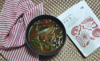 이풀 이로운풀 다시팩 3종세트(담백한맛, 감칠맛, 순한맛) — 5점을 준 리뷰어가 2022년 10월 올린 사용 사진