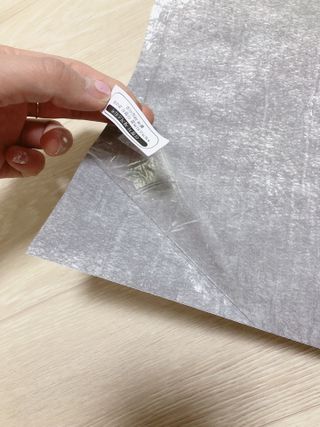 쿠셔니 붙이는 실크단열벽지 50cm x 20m 4olor 중 택1 — 5점을 준 리뷰어가 2022년 1월 올린 사용 사진