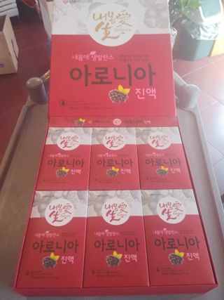 서울약사신협_내몸애생발란스아로니아_70ml x 30포 — 5점을 준 리뷰어가 2021년 6월 올린 사용 사진