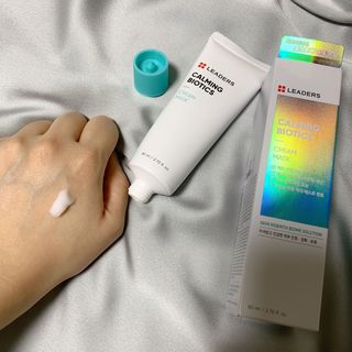 리더스코스메틱 리더스 카밍 바이오틱스 크림 마스크 — 4점을 준 리뷰어가 2021년 3월 올린 사용 사진
