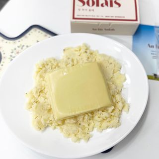 앙투어솔레 아일랜드 구워먹는 치즈 100 자연 치즈 와인안주 300g(100g x 3팩) — 5점을 준 리뷰어가 2022년 9월 올린 사용 사진