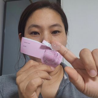 바노바기 코스메틱 바노바기 디엑스 마스크 — 5점을 준 리뷰어가 2024년 7월 올린 사용 사진