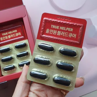 트루헬퍼 홀인원 블러드큐어 혈행+혈압+콜레스테롤 한번에 1박스 1개월 — 5점을 준 리뷰어가 2023년 2월 올린 사용 사진
