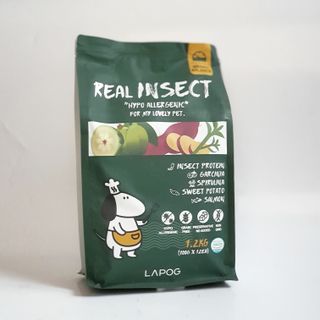[푸디웜] 라포그  리얼인섹트 웨이트밸런스 저알러지 강아지 사료  1.2KG — 5점을 준 리뷰어가 2021년 7월 올린 사용 사진