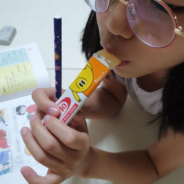 야쿠르트 젤리스틱 리뷰 사진