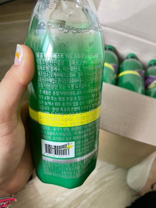 몽베스트 Montbest with Sparkling water Lemon OR Lime 20병(랜덤) — 5점을 준 리뷰어가 2021년 10월 올린 사용 사진