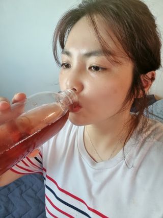 클린24시간 1BOX(5포) + 전용보틀(500ml) — 4점을 준 리뷰어가 2022년 7월 올린 사용 사진