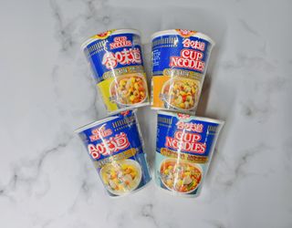NISSIN 닛신 컵누들  4종 - 씨푸드오리지날, 씨푸드 스파이시, 씨푸드 커리, 씨푸드 XO소스 — 5점을 준 리뷰어가 2022년 11월 올린 사용 사진