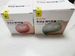 트라택 쿠셔닝 웨이트볼 0.5kg + 1kg SET — 5점을 준 리뷰어가 2022년 5월 올린 사용 사진