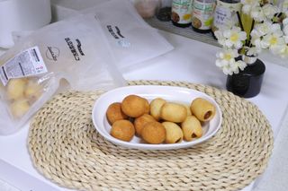 Dog&Ball 독앤볼 [Dog&Ball] 미니찹쌀볼도그 찹쌀치즈볼 — 5점을 준 리뷰어가 2021년 8월 올린 사용 사진