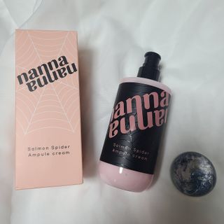 난나 살몬 스파이더 검버섯 미백 톤업 화이트닝 연어 앰플 크림 300ml 대용량 — 5점을 준 리뷰어가 2022년 8월 올린 사용 사진