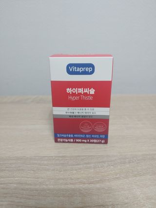 뉴트리션팩토리 비타프렙 하이퍼씨슬 밀크씨슬 900mg — 5점을 준 리뷰어가 2021년 7월 올린 사용 사진