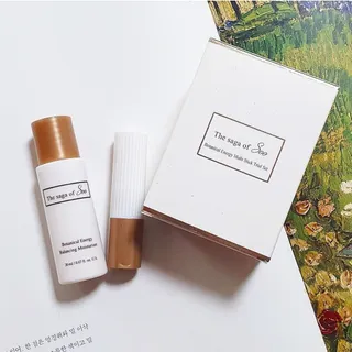 더사가오브수 [사가수] 효혜윤 보태니컬 에너지 에센스인로션 20ml /아이포올 스틱 3g — 3점을 준 리뷰어가 2023년 2월 올린 사용 사진