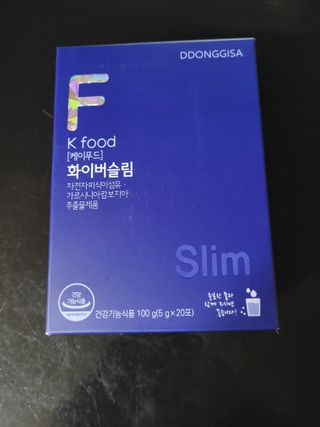 똥기사의 케이푸드 화이버슬림 — 5점을 준 리뷰어가 2021년 1월 올린 사용 사진